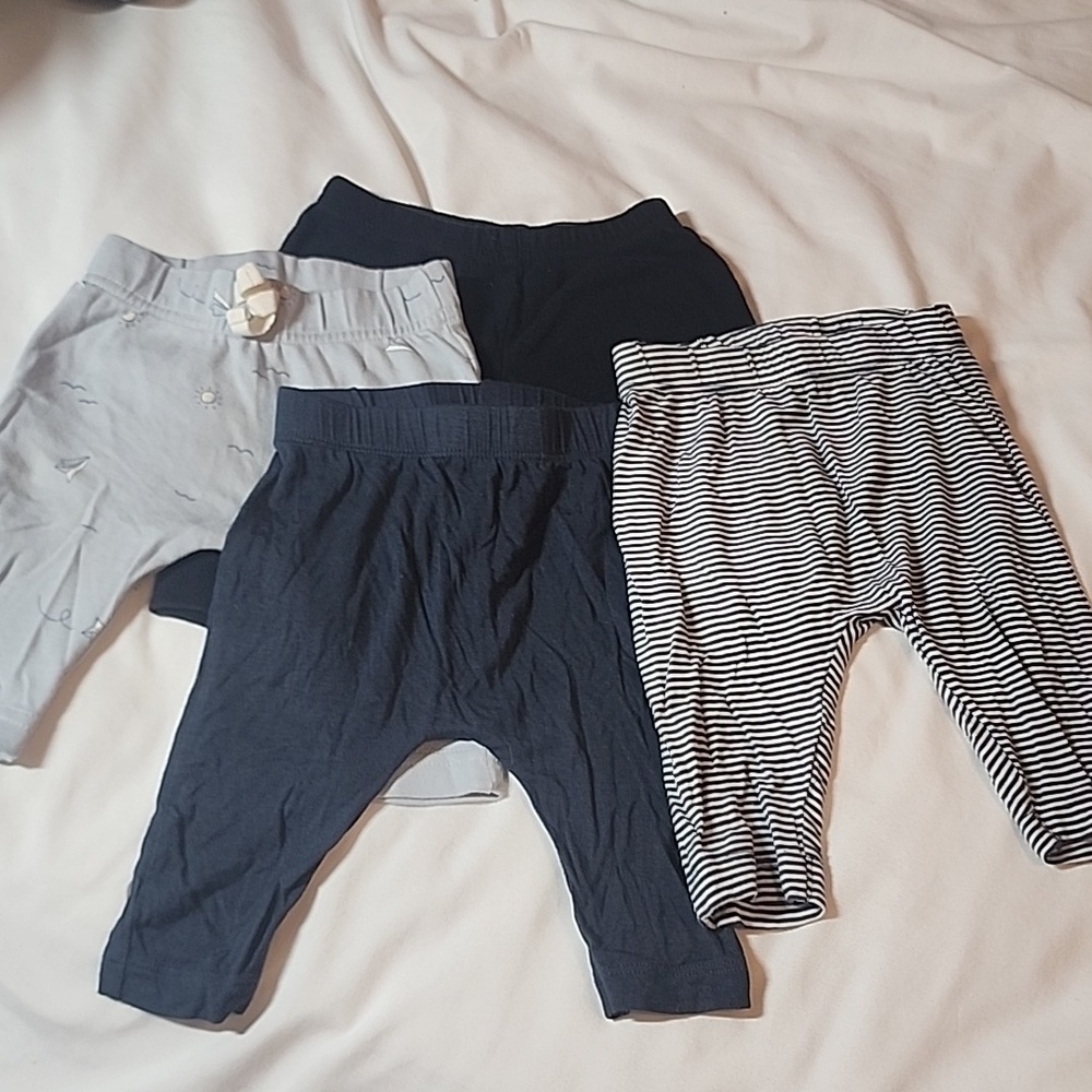 4 pair 3months pants